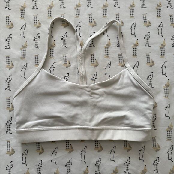 Lululemon Flow Y bra white - Picture 1 of 3